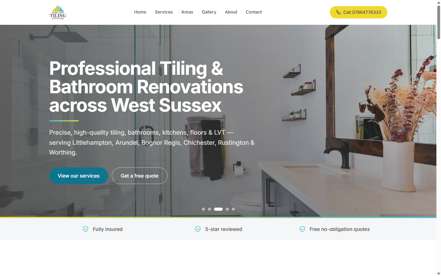 MoreThan Tiling — desktop view